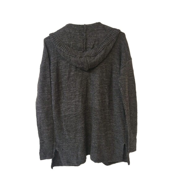 NWT American Eagle Outfitters Hooded Cardigan  Open Front Gray Womens Size XXS - Picture 3 of 6